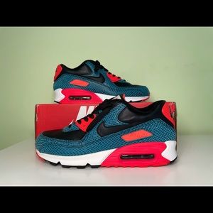 Used Nike Air Max 90 Anniversary Dusty Cactus/Black/Infrrd in Men’s 8.5